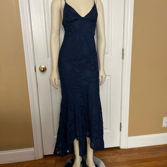 Princess Polly CYRENE MAXI DRESS NAVY - Picture 7 of 12